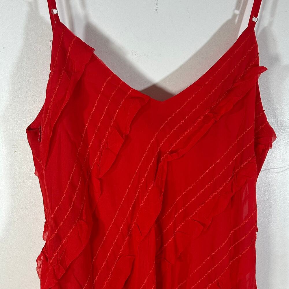 Princess Polly Lars Mini Dress Red Plus Size 18 Cherry - Picture 10 of 11